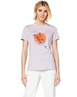 Boss camiseta de mujer morada